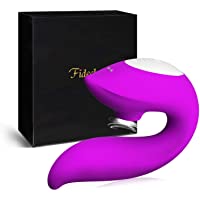  - 2 En 1 Succiónạdor de Clítóris- Vibrạdórés Clítoris para Mujer Vibrạdór de Puntó G con- 12 Modos de Frecuencia- Carga…